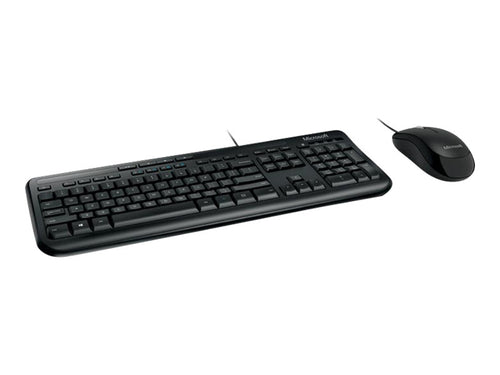 Microsoft Tastatur-Maus-Set – USB, spritzwassergeschützt