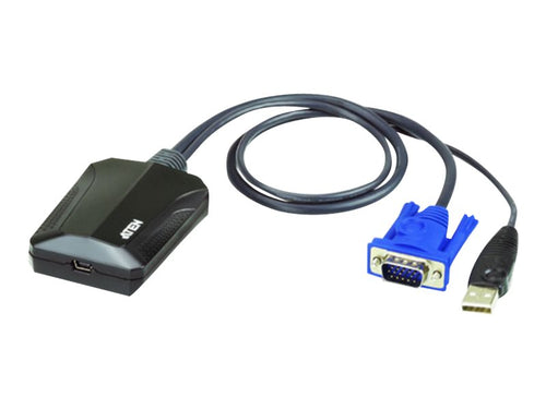 ATEN Konsolenadapter – USB- und VGA-Anschluss für Laptops