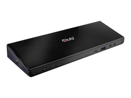 Club3D USB-C Dockingstation – Triple 4K, Laden, Netzwerk
