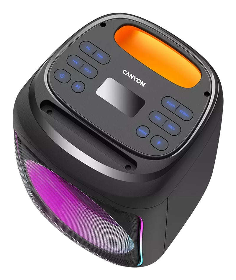 Canyon Tragbarer Party-Lautsprecher – 40W, RGB-Beleuchtung