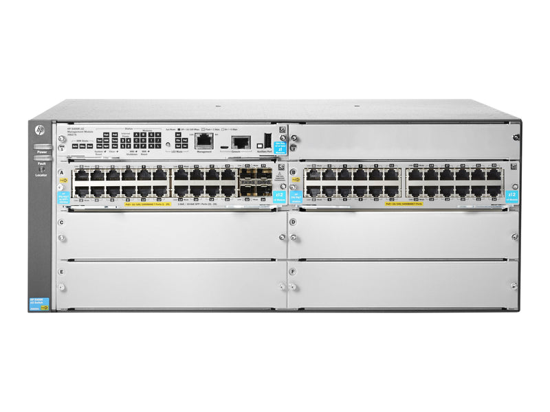 HP Enterprise Netzwerkswitch – 44 Anschlüsse, PoE+ Unterstützung