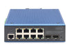 Digitus 8+2-Port Switch – Gigabit Ethernet, PoE-Unterstützung