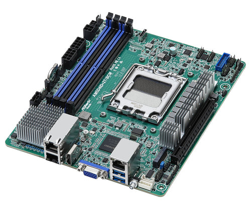ASROCK Mini-ITX Motherboard – 10 Gigabit LAN, AMD Ryzen-kompatibel