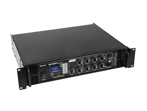 Omnitronic Mischverstärker – 120W für klare Audioübertragung