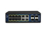 Allnet 12-Port Gigabit Switch – PoE+, lüfterlos, flexibel montierbar