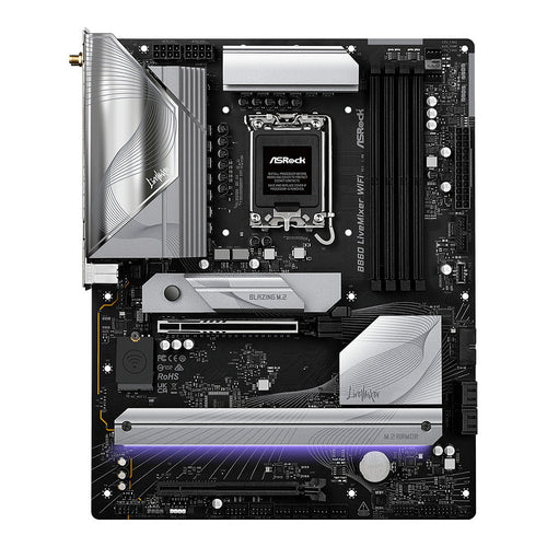 ASRock Motherboard – Wi-Fi, USB-C für schnelle Verbindungen