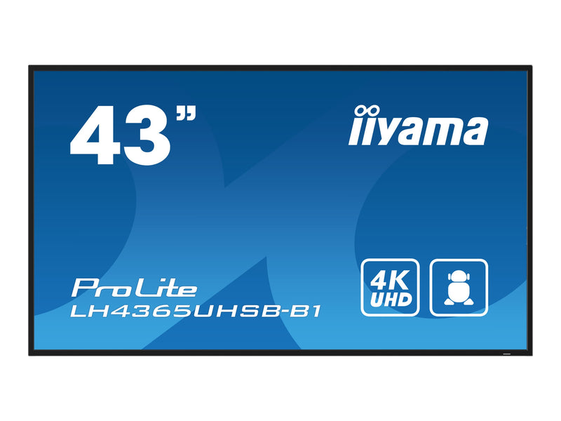 Iiyama 43" 4K Monitor – Klare Bilder, weite Blickwinkel
