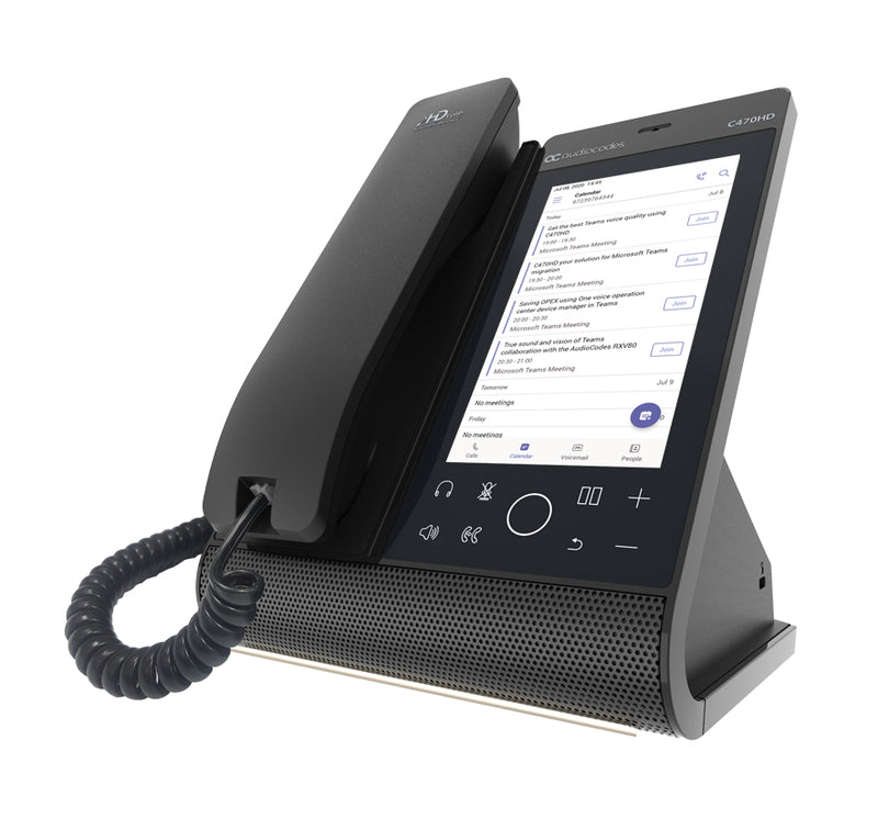 AudioCodes VoIP-Telefon – Bluetooth, Rufnummernanzeige