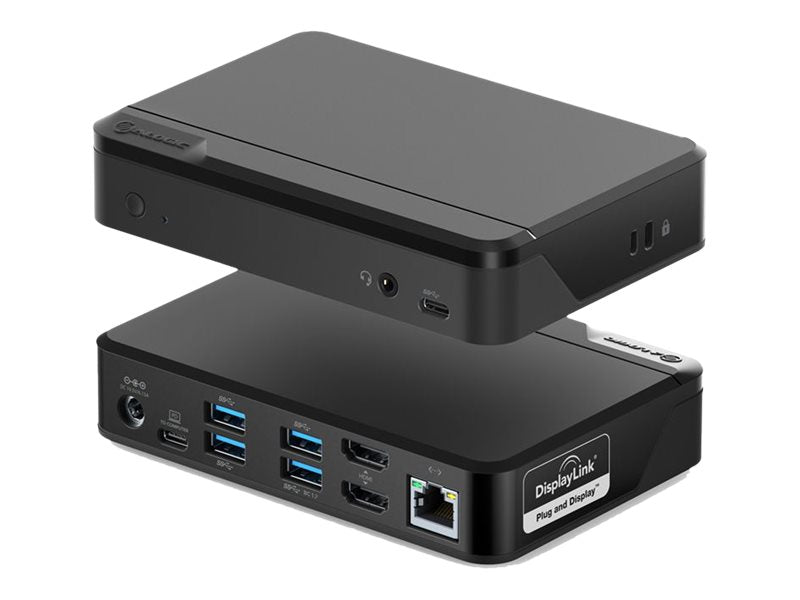 ALOGIC Docking Station – 2 Monitore, USB-C & USB-A, 85W Leistung