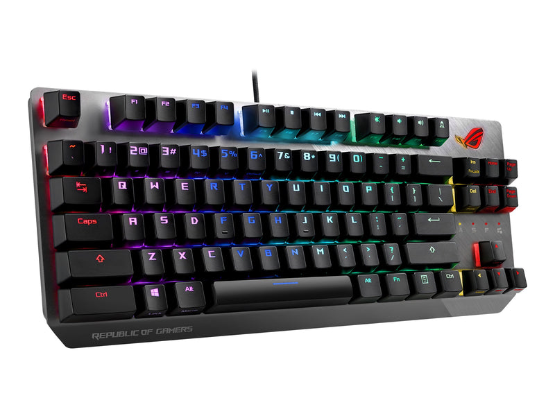 ASUS ROG Strix Scope TKL Tastatur – RGB, mechanische Tasten
