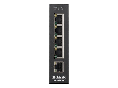 D-Link 5-Port Gigabit Switch – Robust für raue Umgebungen