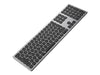 KEYSONIC Kabellose Tastatur – Bluetooth, volle Größe