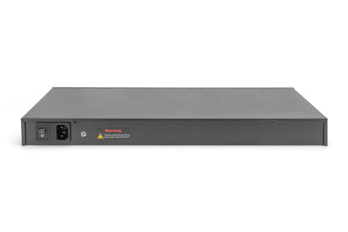 Digitus 24-Port Netzwerk-Switch – Gigabit Ethernet, PoE+ Unterstützung