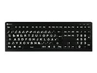 LOGIC-KEYBOARD XL-Tastatur – Große Tasten, Deutsch QWERTZ
