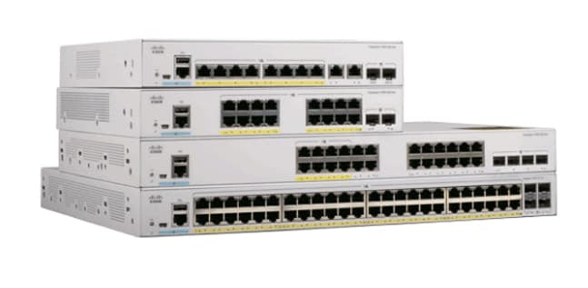 Cisco Catalyst Switch – 24 Ports, PoE für einfache Vernetzung