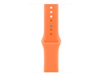 Apple Sportarmband 46mm – Clementine Farbe, Größe S/M