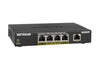 Netgear 5-Port Gigabit Switch – 4 PoE-Anschlüsse, lüfterlos
