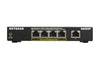 Netgear 5-Port Gigabit Switch – 4 PoE-Anschlüsse, lüfterlos