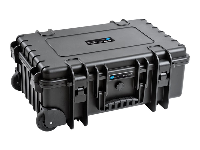 B&W Outdoor-Koffer mit Rollen – Wasserdicht, 28.8 Liter
