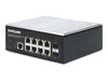 Intellinet 8-Port Industrie-Switch – PoE+ für robuste Netzwerke