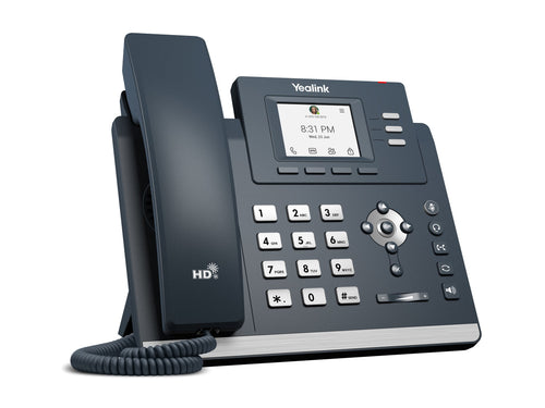 Yealink VoIP-Telefon – Teams-kompatibel, 2,4" Farbdisplay