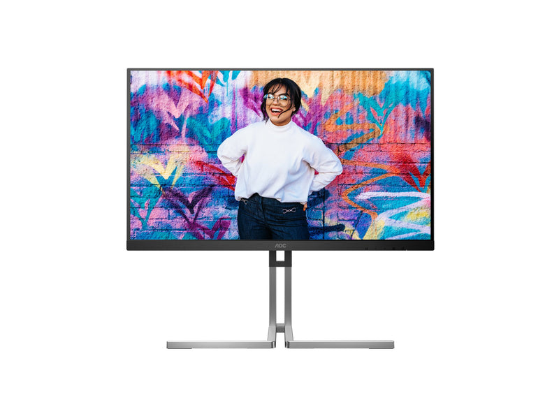 AOC 27" LED-Monitor – QHD-Display, USB-C-Anschluss