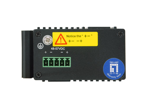 LEVELONE Netzwerk-Switch – 5 Ports, PoE+ Unterstützung