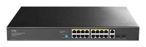 Cudy Netzwerk-Switch – 16 PoE-Anschlüsse, Gigabit Ethernet