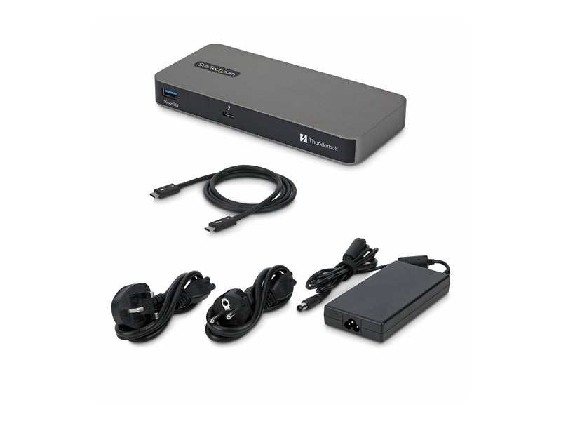 Startech 4-Port Thunderbolt Hub – 8K Display, 140W Laptop-Ladung
