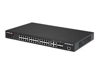 Edimax Netzwerk-Switch – 24 Anschlüsse, PoE+ für einfache Einrichtung
