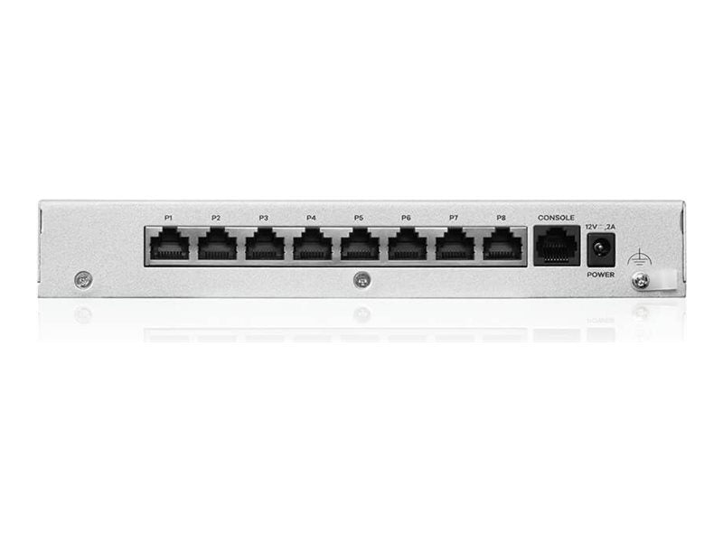 Zyxel Firewall – Sicherheit für Ihr Netzwerk, 8 Anschlüsse