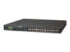 Planet Technology 24-Port Ethernet Switch – PoE+ und Gigabit-Anschlüsse
