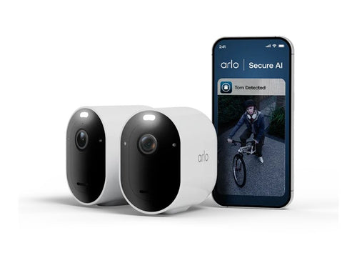 Arlo Pro 6 Überwachungskamera-Set – Wetterfest, WLAN, 2K-Video