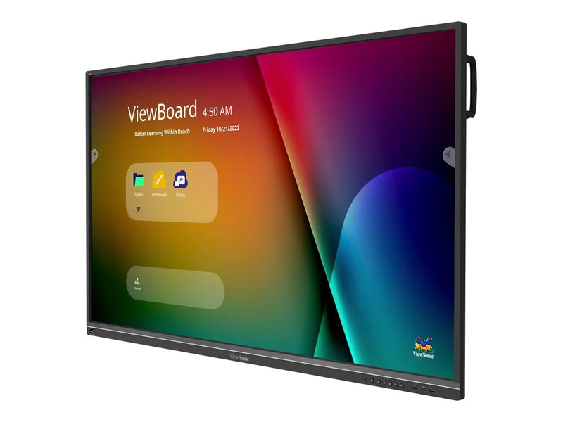 ViewSonic Interaktives Touch-Display – 65" für Schulen und Büros