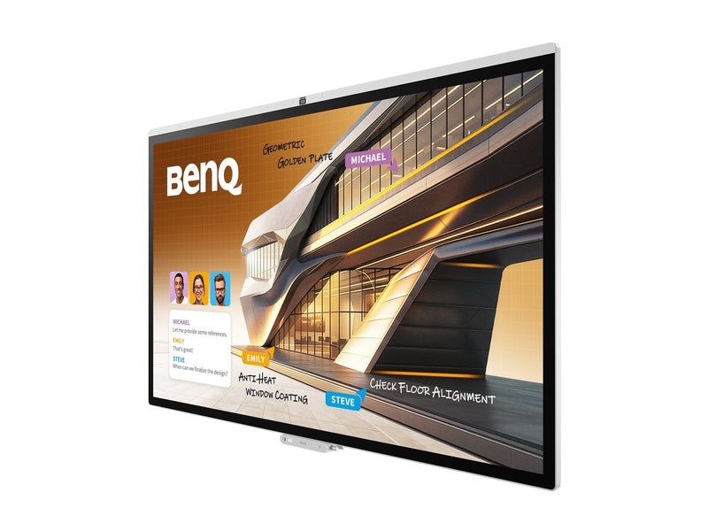 BenQ 75" Interaktiver Bildschirm – 4K UHD, Touchscreen