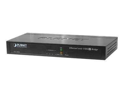 Planet Technology Netzwerk-Konverter – Ethernet über VDSL2, 4 Ports