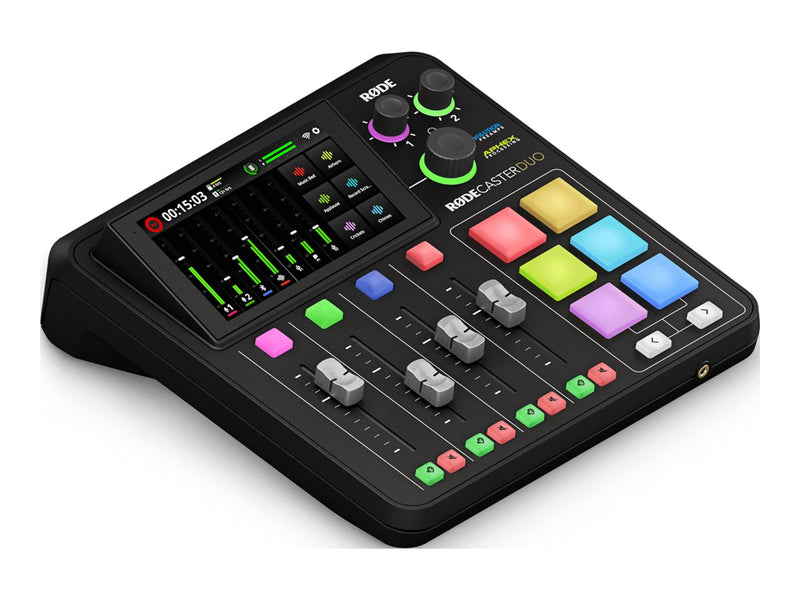 RODE RØDECaster Duo – Podcast Mixer mit WLAN und Bluetooth