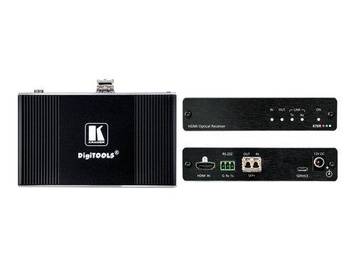 Kramer HDMI Fiber Receiver – 4K-Auflösung, bis zu 3 km Reichweite