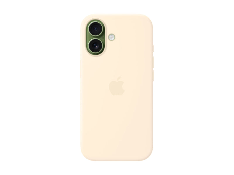 Apple iPhone 17 Silikonhülle – MagSafe-kompatibel, Vanilla-Farbe