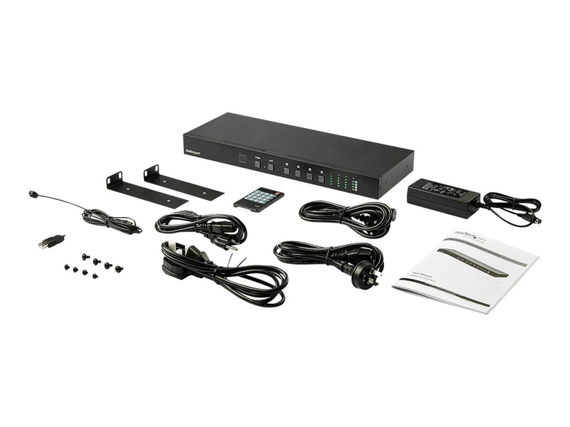 StarTech HDMI Matrix Switch – 4K Video, Audio-Steuerung