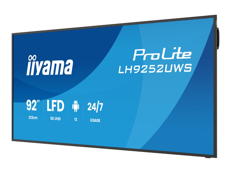 Iiyama 92" LCD-Display – 5K-Auflösung, Blendschutz