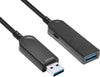 MicroConnect USB-Verlängerungskabel – 20 m, schnelle Datenübertragung
