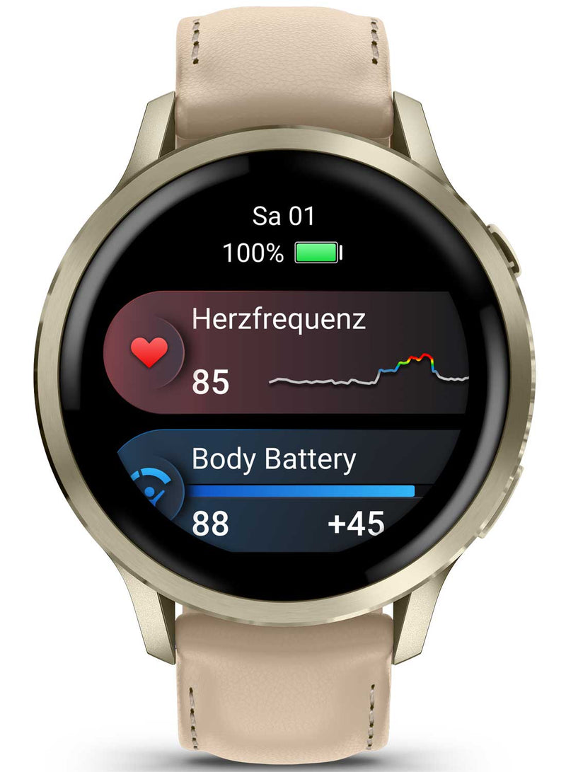 Garmin Venu 4 Smartwatch – Fitness-Tracking, edles Design