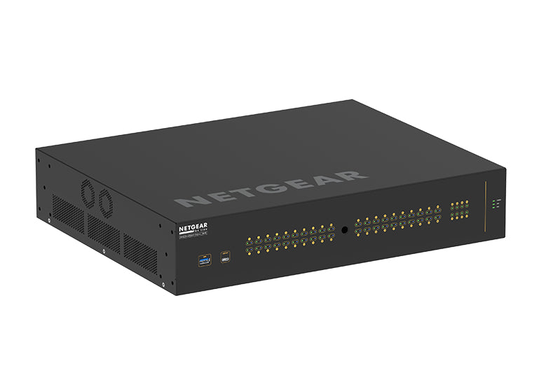 Netgear Managed Switch – 40 Anschlüsse, PoE++ für AV-Integration