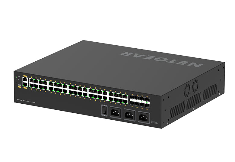 Netgear Managed Switch – 40 Anschlüsse, PoE++ für AV-Integration