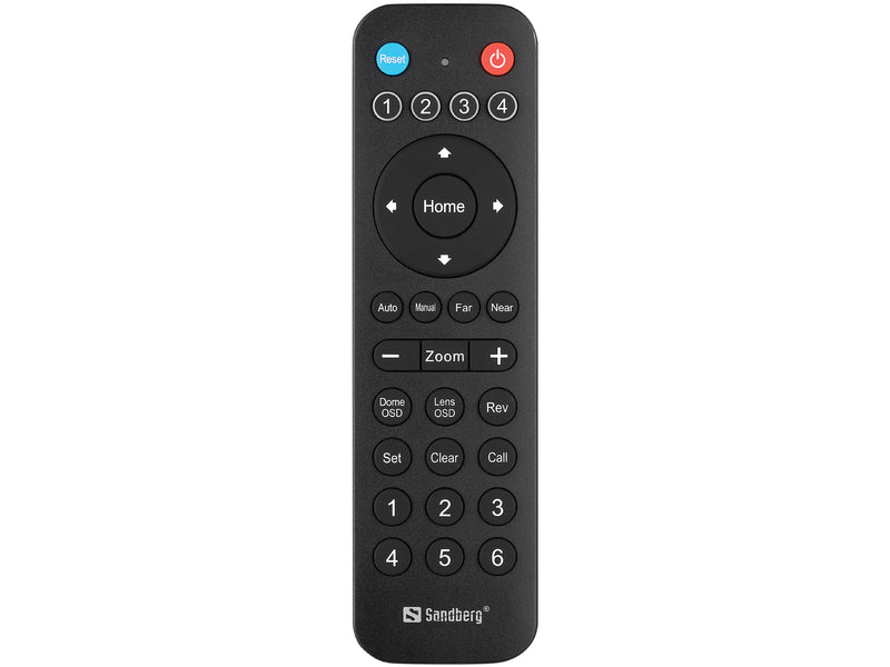 Sandberg ConfCam PTZ Webcam – 1080p, motorbetrieben