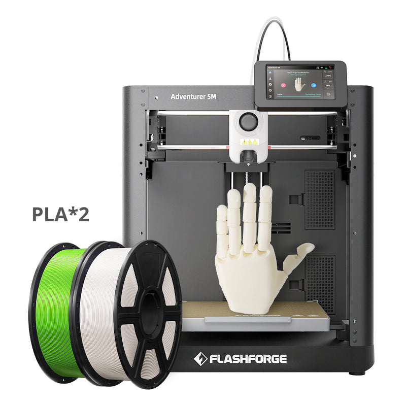 Flashforge 3D-Drucker Adventurer 5M – WLAN, vielseitige Materialien