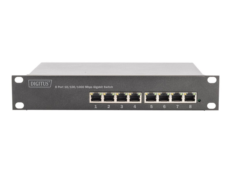 Digitus 8-Port Gigabit Switch – PoE+ für kleine Unternehmen