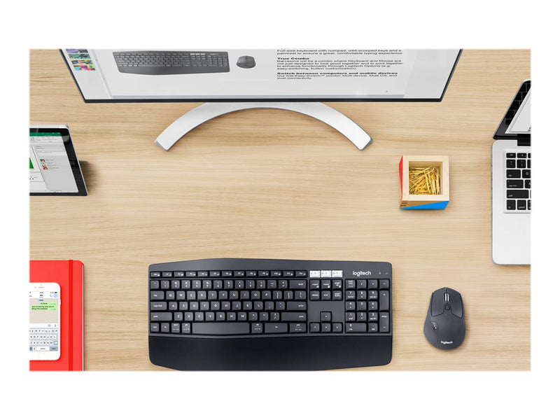 Logitech MK850 Set – Kabellos, Bluetooth-Verbindung
