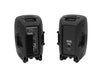 Omnitronic Lautsprecher-Set – Bluetooth, mit Mikrofon & Trolley